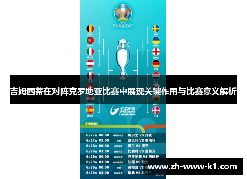 吉姆西蒂在对阵克罗地亚比赛中展现关键作用与比赛意义解析